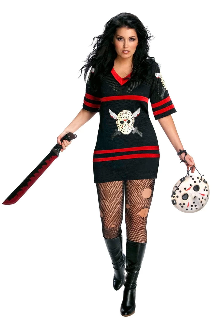 Rubie's Jason Voorhees Sexy Womens Plus Size Costume 3 Rubie's Jason Voorhees Sexy Womens Plus Size Costume