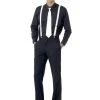 Smiffy's Gangster 1920s Hat And Accessories Dress Up Gatsby Costume Kit Mens