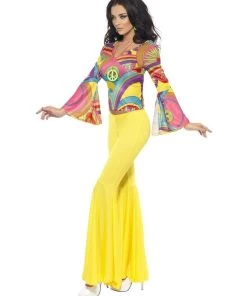Smiffys 1970's Groovy Babe Costume Womens