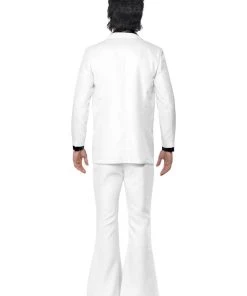 Smiffy's Mens Disco Fever 1970's White Suit Men's Costume For Sale 7 Smiffy's Mens Disco Fever 1970's White Suit Men's Costume For Sale