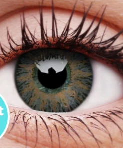 ColourVue Glamour Grey Coloured Contact Lenses Buy Costumes