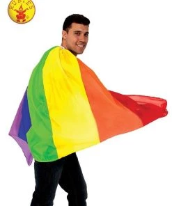 Rubie's Rainbow Striped Cape
