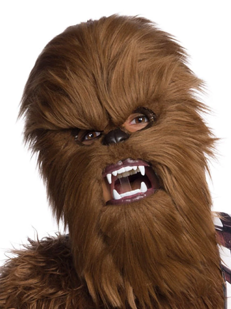 Rubies Chewbacca Movable Jaw Mask For Children And Adults 5 Rubies Chewbacca Movable Jaw Mask For Children And Adults