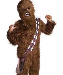 Rubies Chewbacca Movable Jaw Mask For Children And Adults