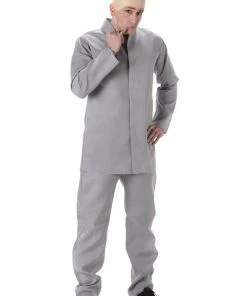 Karnival Costumes Evil Doctor 60s Villain Costume