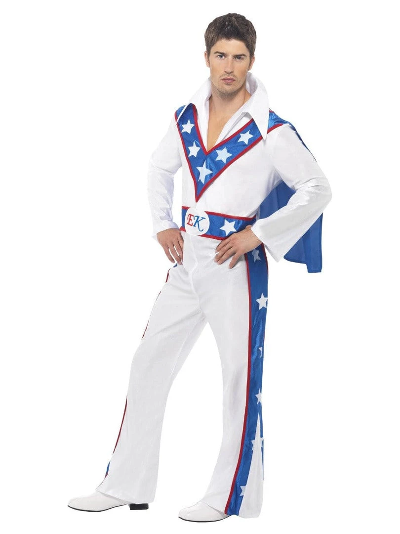 Smiffys Buy Costumes Evel Knievel Mens Daredevil Costume 3 Smiffys Buy Costumes Evel Knievel Mens Daredevil Costume