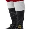 Smiffys Santa Boot Covers Deluxe Adult Accessory Mens 2 Smiffys Santa Boot Covers Deluxe Adult Accessory Mens