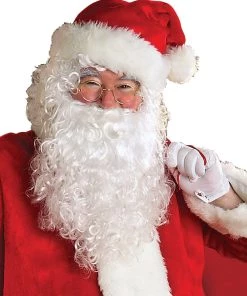 Rubie's Santa Claus Suit Regency Plush Adult Costume