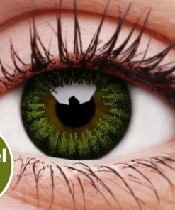 ColourVue Buy Costumes Party Green Coloured Contact Lenses