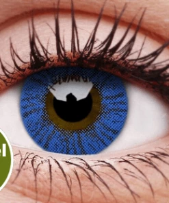 ColourVue Buy Costumes Basic Blue Coloured Contact Lenses