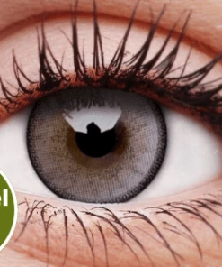 ColourVue Buy Costumes Glowing Grey Coloured Contact Lenses