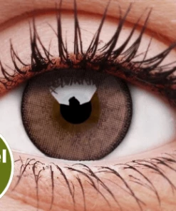 ColourVue Buy Costumes Shinning Brown Coloured Contact Lenses