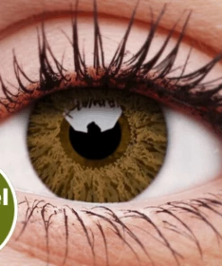 ColourVue Glamour Honey Contact Lenses