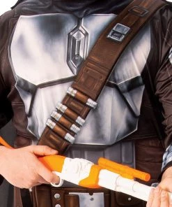 Rubies Mandalorian Deluxe Star Wars Adult Men's Costume 9 Rubies Mandalorian Deluxe Star Wars Adult Men's Costume