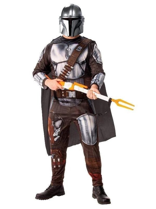 Rubies Mandalorian Deluxe Star Wars Adult Men's Costume 3 Rubies Mandalorian Deluxe Star Wars Adult Men's Costume