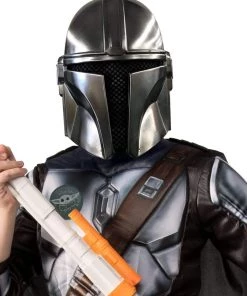 Rubies Kids Mandalorian Deluxe Star Wars Children's Costume 11 Rubies Kids Mandalorian Deluxe Star Wars Children's Costume