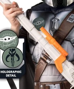 Rubies Kids Mandalorian Deluxe Star Wars Children's Costume 13 Rubies Kids Mandalorian Deluxe Star Wars Children's Costume