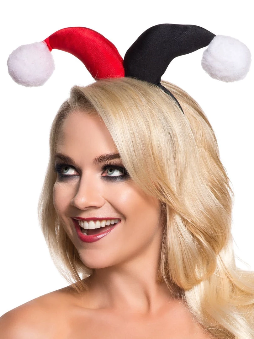 Rubies Harley Quinn Headband Accessory For Adults 4 Rubies Harley Quinn Headband Accessory For Adults