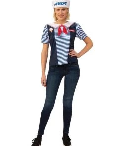 Rubies Womens Stranger Things Scoops Ahoy Robin Adult Costume
