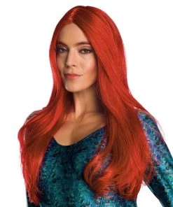 Rubies Mera Red Wig For Adults Womens