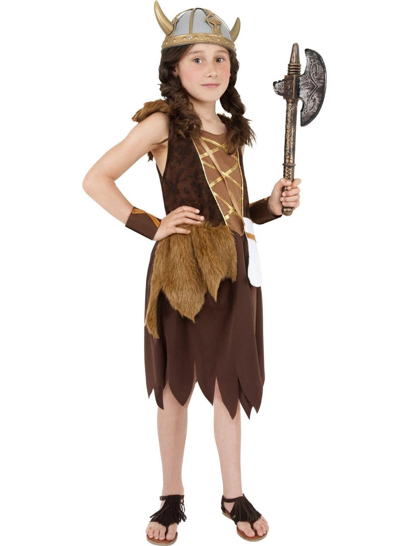 Smiffys Viking Girl Medieval Children's Costume Buy Costumes 3 Smiffys Viking Girl Medieval Children's Costume Buy Costumes