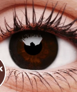 ColourVue Awesome Black Coloured Contact Lenses Buy Costumes