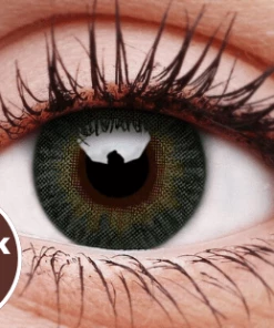 ColourVue Buy Costumes 3 Tones Green Contact Lenses