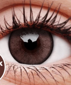 ColourVue Buy Costumes Shinning Brown Coloured Contact Lenses