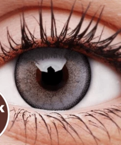 ColourVue Buy Costumes Glowing Grey Coloured Contact Lenses