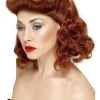 Smiffys Pin Up Girl 40's Auburn Adult Accessory Wig