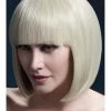 Smiffys Elise Blonde Heat Resistant Bob Accessory Wig