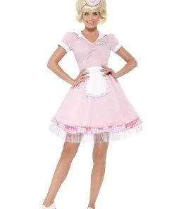 Smiffys Diner Girl 1950's Pink Women Costume Buy Costumes