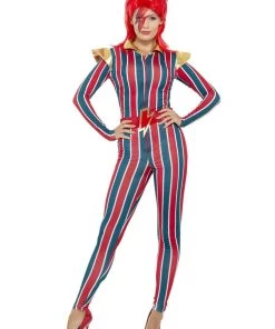 Smiffys Miss Space Superstar Multi-Coloured Adult Costume For Women
