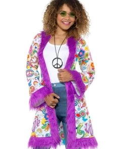 Smiffy's 60s Groovy Hippie Coat