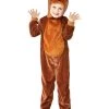 Smiffys Toddler Bear Costume, Brown