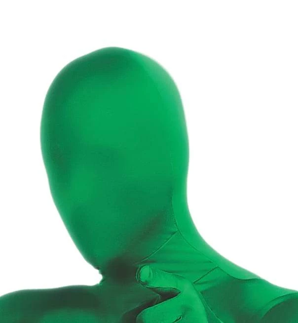 Rubies Womens Mask Green 2nd Skin Face 3 Rubies Womens Mask Green 2nd Skin Face