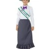 Smiffys Victorian Suffragette Girls Costume Womens