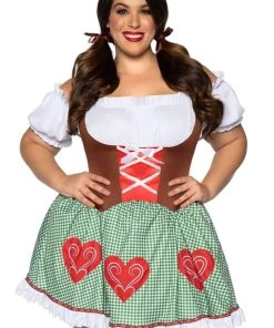 Leg Avenue Bavarian Cutie Curvy Plus Size Oktoberfest Costume