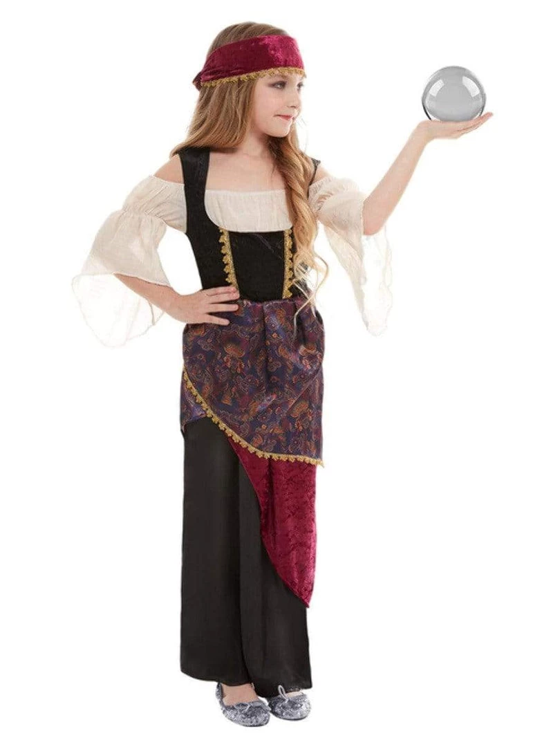 Smiffys Deluxe Esmeralda Fortune Teller Children's Costume 3 Smiffys Deluxe Esmeralda Fortune Teller Children's Costume