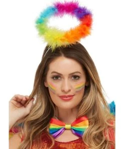 Smiffy's Womens Rainbow Angel Halo