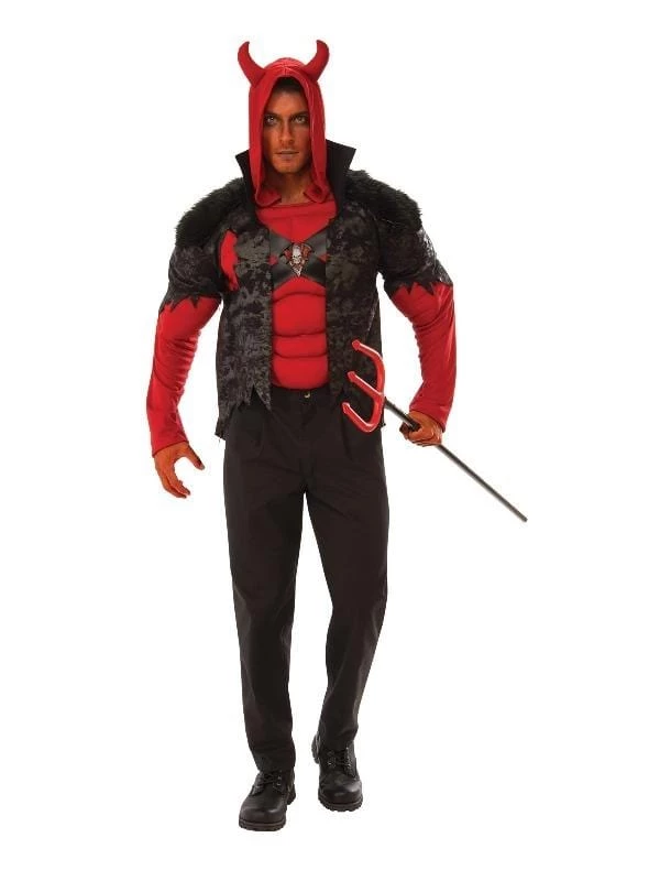 Rubies Mens Underground Devil Adult Halloween Costume 3 Rubies Mens Underground Devil Adult Halloween Costume