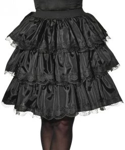 Rubies Satin Ruffled Rah-Rah Skirt Adult Accessory