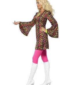 Smiffy's Hippie 60s CND Peace Sign Dress Costume