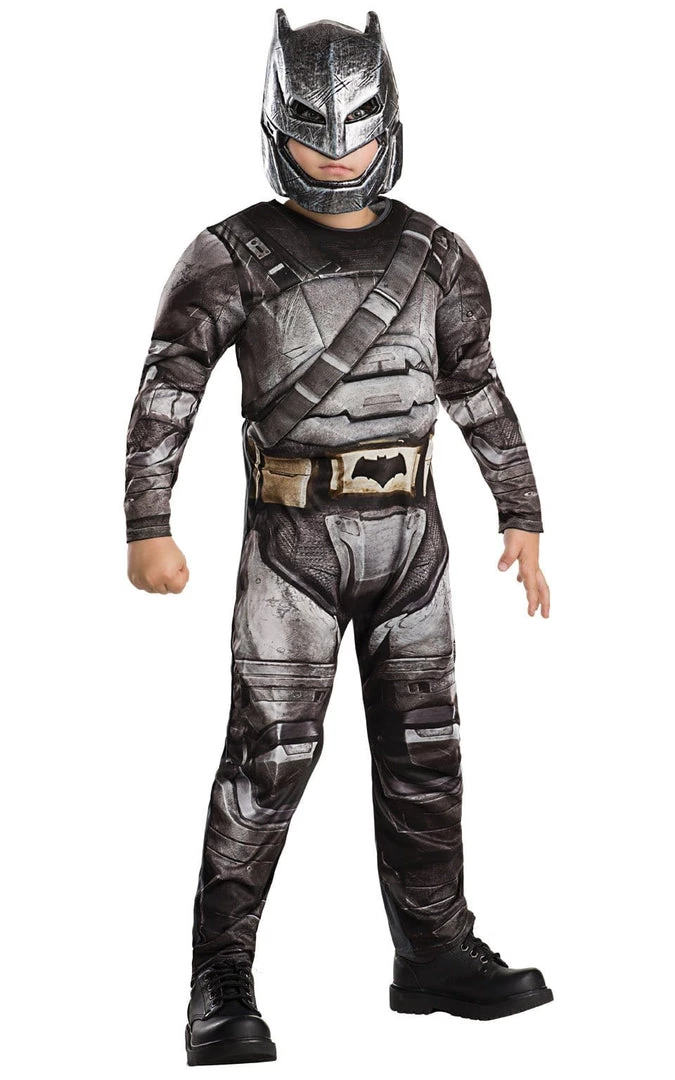 Rubies Batman Dawn Of Justice Armour Children's Deluxe Costume 3 Rubies Batman Dawn Of Justice Armour Children's Deluxe Costume