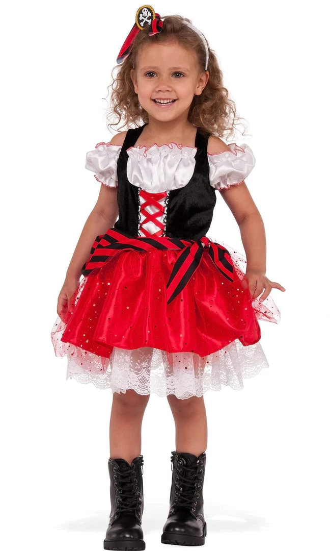 Rubie's Sweet Pirate Costume For Girls Kids 3 Rubie's Sweet Pirate Costume For Girls Kids