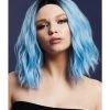 Smiffys Womens Cara Baby Blue Blend Heat Resistant Accessory Wig