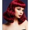 Smiffys Bettie Plum Heat Resistant Accessory Wig Womens