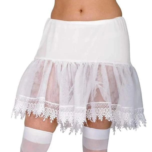 Rubies Secret Wishes White Petticoat Accessory For Adults Womens 3 Rubies Secret Wishes White Petticoat Accessory For Adults Womens