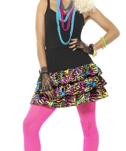 Smiffy's Womens Party Girl 80s Costume Set For Women
