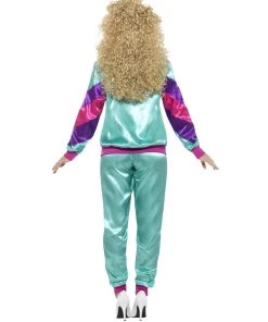 Smiffy's Retro 80s Height Of Fashion Womens Breakdance Tracksuit Costume